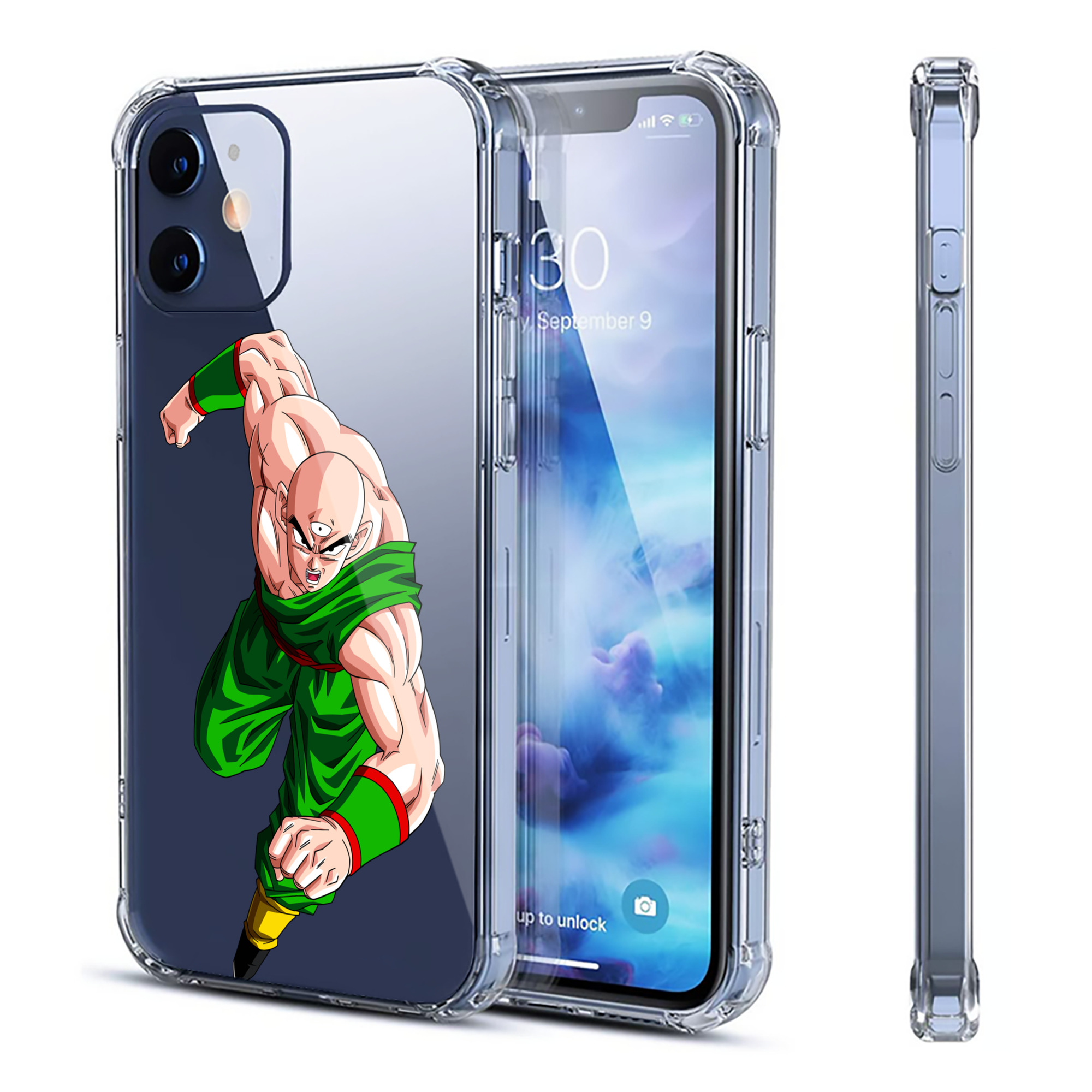 （画像用） ドラゴンボール DRAGON BALL 【iPhone 12シリーズ対応】透明スマホケース（クリアソフトケース）